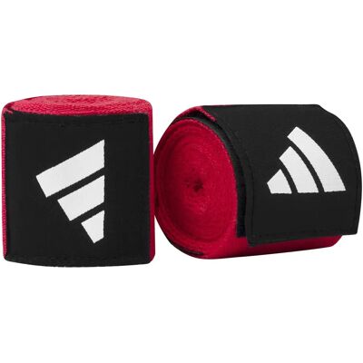 Bandes de maintien de boxe adidas Crepe Rouge 2,55 m - Publicité Bandes de maintien de boxe adidas Crepe Rouge 2,55 m - Publicité