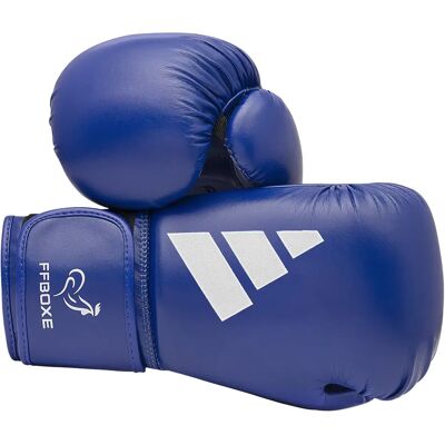 Gants de boxe adidas Speed 50 SMU Bleu 8 oz - Publicité Gants de boxe adidas Speed 50 SMU Bleu 8 oz - Publicité