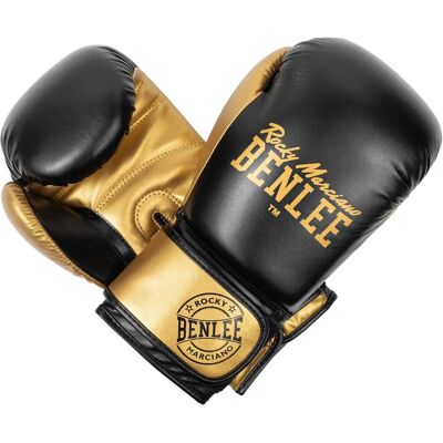 Gants de boxe Benlee Carlos Noir 16 oz - Publicité Gants de boxe Benlee Carlos Noir 16 oz - Publicité