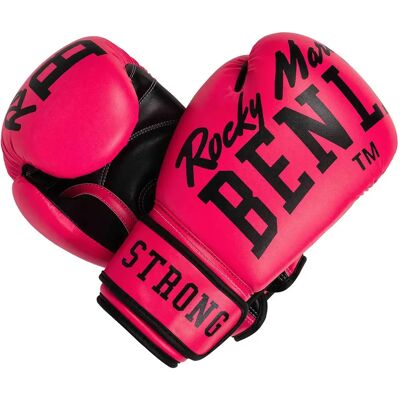 Gants de boxe Neon Rose Benlee Unisexe Chunky B - Gants de boxe - Publicité Gants de boxe Neon Rose Benlee Unisexe Chunky B - Gants de boxe - Publicité