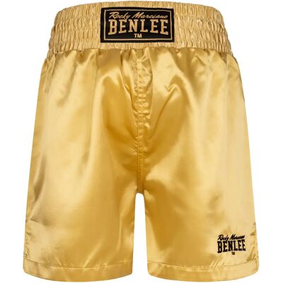 Short de boxe Benlee Uni Boxing Doré L - Publicité Short de boxe Benlee Uni Boxing Doré L - Publicité