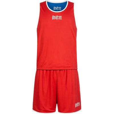 Ensemble d'entraînement agile tuyau et chemise mousqueton Benlee Ringford Rouge XL - Publicité Ensemble d'entraînement agile tuyau et chemise mousqueton Benlee Ringford Rouge XL - Publicité
