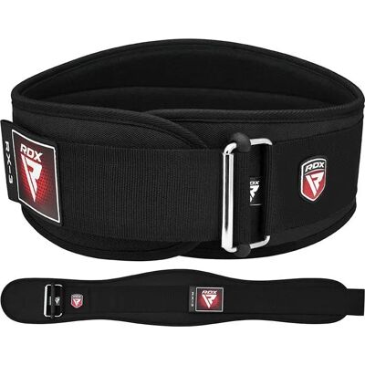 Ceinture de Musculation RDX - Nylon Noir, Réglable, Pour Entraînements Intenses - Publicité Ceinture de Musculation RDX - Nylon Noir, Réglable, Pour Entraînements Intenses - Publicité