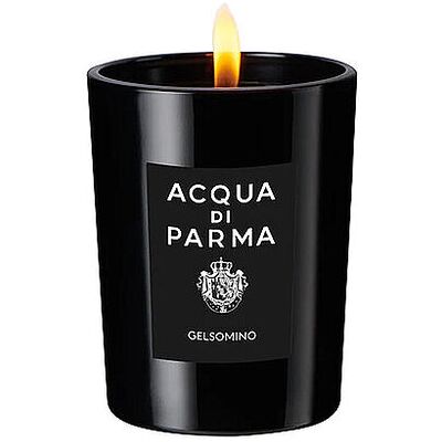 Acqua di Parma Bougie parfumée - Gelsomino 200g - Publicité Acqua di Parma Bougie parfumée - Gelsomino 200g - Publicité