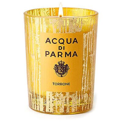 Acqua di Parma Bougie - Torrone 200g - Publicité Acqua di Parma Bougie - Torrone 200g - Publicité