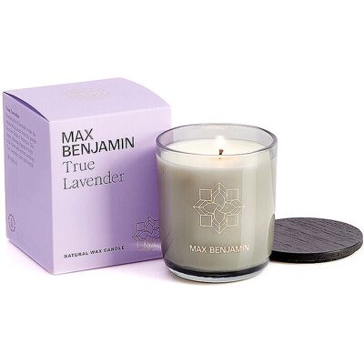 Bougie Parfumée Max Benjamin Lavande Vraie - Bougie Parfumée - Publicité Bougie Parfumée Max Benjamin Lavande Vraie - Bougie Parfumée - Publicité
