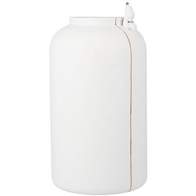 Raeder Vase de Noël Fleur d'hiver du Père Noël blanc - Publicité Raeder Vase de Noël Fleur d'hiver du Père Noël blanc - Publicité