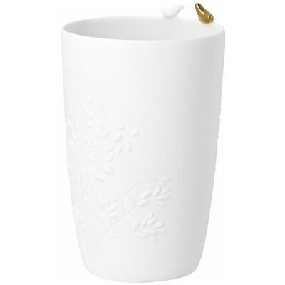 Raeder Vase GOLDVOGEL GROSS 18,6cm blanc - Publicité Raeder Vase GOLDVOGEL GROSS 18,6cm blanc - Publicité