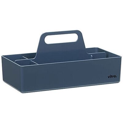 Vitra - Modèle RE Boîte de rangement - Bleu mer - Publicité Vitra - Modèle RE Boîte de rangement - Bleu mer - Publicité