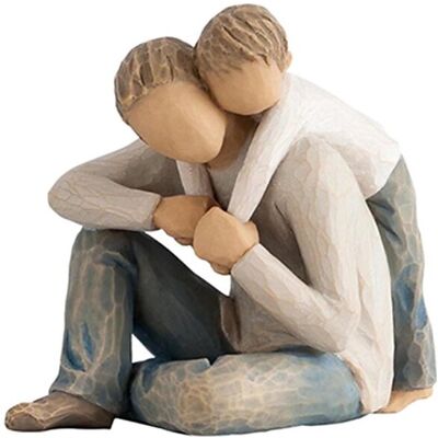Willow Tree C'est Mon Père Figurine - Amour, Famille, Sentiments - Publicité Willow Tree C'est Mon Père Figurine - Amour, Famille, Sentiments - Publicité