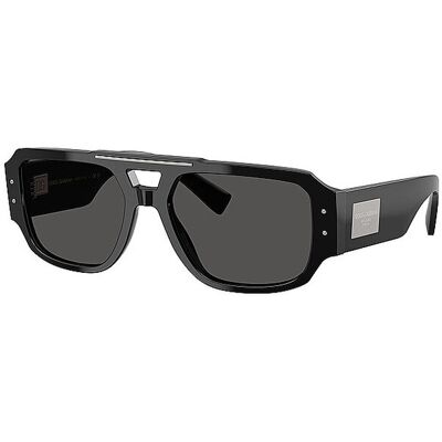 Dolce&Gabbana Lunettes de soleil 0DG4482/57 noir - Publicité Dolce&Gabbana Lunettes de soleil 0DG4482/57 noir - Publicité