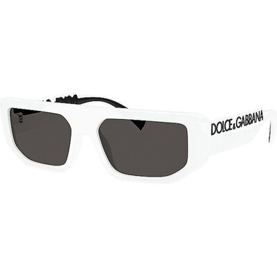 Dolce&Gabbana Lunettes de soleil 0DG6203/56 blanc - Publicité Dolce&Gabbana Lunettes de soleil 0DG6203/56 blanc - Publicité