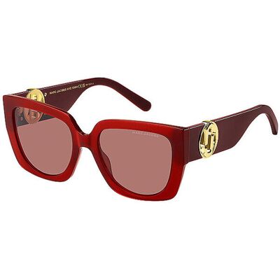 Marc Jacobs Lunettes de soleil MARC 687/S/54 rouge - Publicité Marc Jacobs Lunettes de soleil MARC 687/S/54 rouge - Publicité