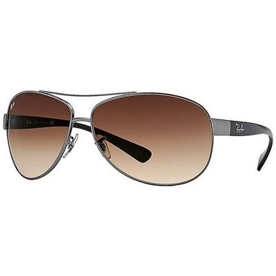 Ray Ban Lunettes de soleil 3386/67 argent - Publicité Ray Ban Lunettes de soleil 3386/67 argent - Publicité