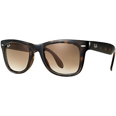 Ray Ban Lunettes de soleil Wayfarer Folding 4105/54 marron - Publicité Ray Ban Lunettes de soleil Wayfarer Folding 4105/54 marron - Publicité