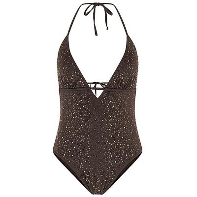 Guess Maillot de bain IVY marron XS - Publicité Guess Maillot de bain IVY marron XS - Publicité