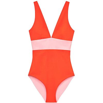 Mymarini Maillot de bain Plungesuit corail S - Publicité Mymarini Maillot de bain Plungesuit corail S - Publicité