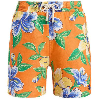 Ralph Lauren Shorts en lin orange L - Publicité Ralph Lauren Shorts en lin orange L - Publicité
