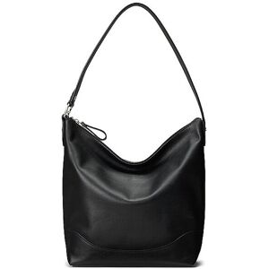 Ralph Lauren Sac en cuir - Sac Hobo TASHA Large noir - Publicité Ralph Lauren Sac en cuir - Sac Hobo TASHA Large noir - Publicité