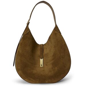 Ralph Lauren Sac en cuir - Sac bandoulière moyen marron - Publicité Ralph Lauren Sac en cuir - Sac bandoulière moyen marron - Publicité