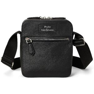 Ralph Lauren Sac en cuir - Sac bandoulière noir - Publicité Ralph Lauren Sac en cuir - Sac bandoulière noir - Publicité