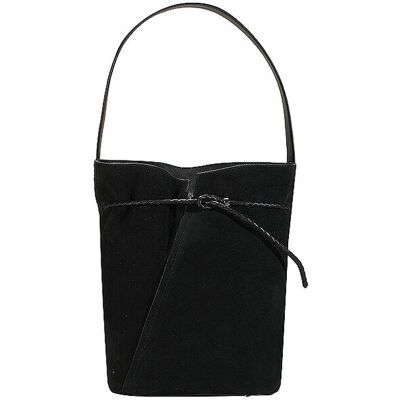 Boss Sac en cuir - Sac seau noir - Publicité Boss Sac en cuir - Sac seau noir - Publicité