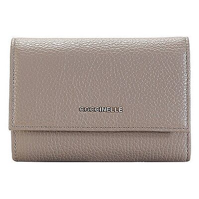 Coccinelle Portefeuille METALLIC SOFT beige - Publicité Coccinelle Portefeuille METALLIC SOFT beige - Publicité