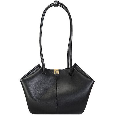 Coccinelle Sac en cuir - Sac bandoulière KAMY noir - Publicité Coccinelle Sac en cuir - Sac bandoulière KAMY noir - Publicité