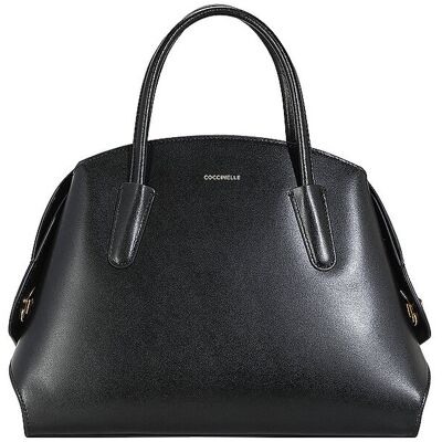 Coccinelle Sac en cuir - Sac à main TYLDE noir - Publicité Coccinelle Sac en cuir - Sac à main TYLDE noir - Publicité