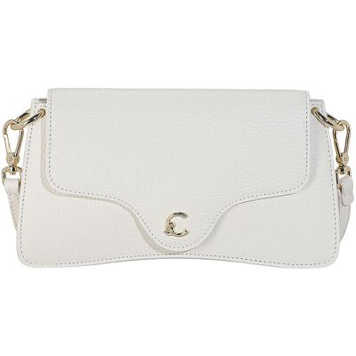 Coccinelle Sac en cuir - Mini Bag C-ME crème - Publicité Coccinelle Sac en cuir - Mini Bag C-ME crème - Publicité