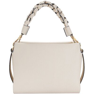 Coccinelle Sac en cuir - Mini Sac BOHEME GRANA DOUBLE beige - Publicité Coccinelle Sac en cuir - Mini Sac BOHEME GRANA DOUBLE beige - Publicité