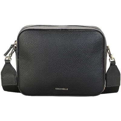 Coccinelle Sac en cuir - Mini sac TEBE noir - Publicité Coccinelle Sac en cuir - Mini sac TEBE noir - Publicité