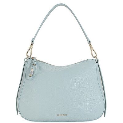 Coccinelle Sac en cuir - Sac Hobo NORY menthe - Publicité Coccinelle Sac en cuir - Sac Hobo NORY menthe - Publicité