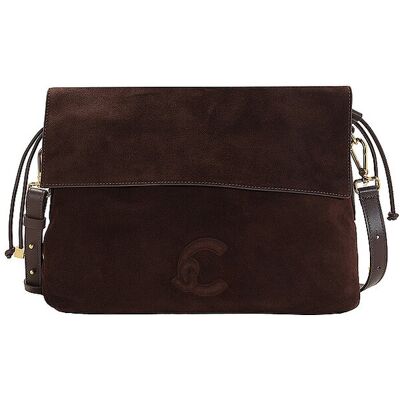 Coccinelle Sac en cuir - Sac hobo LYDIA Small marron - Publicité Coccinelle Sac en cuir - Sac hobo LYDIA Small marron - Publicité