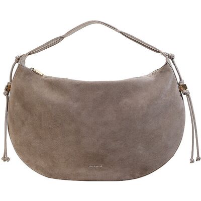 Coccinelle Sac en cuir - Sac hobo THESS beige - Publicité Coccinelle Sac en cuir - Sac hobo THESS beige - Publicité