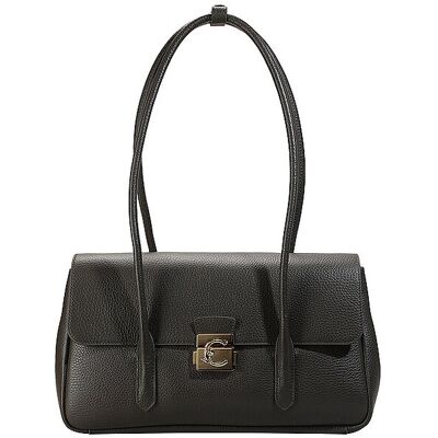 Coccinelle Sac en cuir - Sac à bandoulière C-ME LOCK vert foncé - Publicité Coccinelle Sac en cuir - Sac à bandoulière C-ME LOCK vert foncé - Publicité