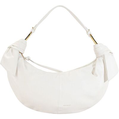 Coccinelle Sac en cuir - Sac Hobo FUROSHIKI beige - Publicité Coccinelle Sac en cuir - Sac Hobo FUROSHIKI beige - Publicité
