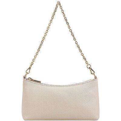 Coccinelle Sac en cuir - Mini sac AURA beige - Publicité Coccinelle Sac en cuir - Mini sac AURA beige - Publicité