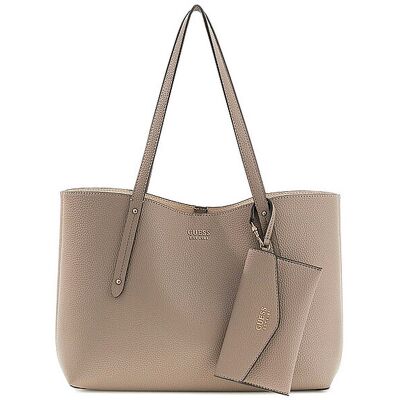 Guess Sac - Shopper BRENTON 3-en-1 gris - Publicité Guess Sac - Shopper BRENTON 3-en-1 gris - Publicité