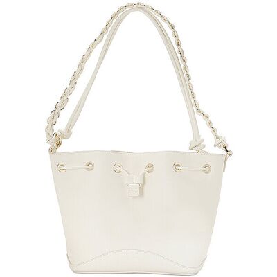 Hugo Sac - Sac à main ILARY_DRAWSTRING blanc - Publicité Hugo Sac - Sac à main ILARY_DRAWSTRING blanc - Publicité