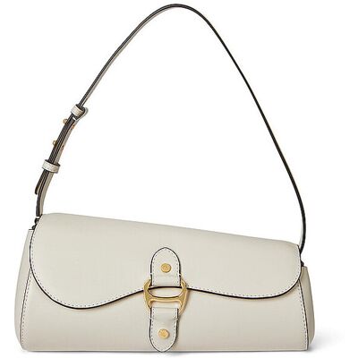 Ralph Lauren Sac en cuir - Sac bandoulière TASHA Medium crème - Publicité Ralph Lauren Sac en cuir - Sac bandoulière TASHA Medium crème - Publicité