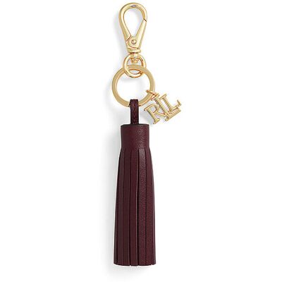 Ralph Lauren Breloque de sac rouge foncé - Publicité Ralph Lauren Breloque de sac rouge foncé - Publicité