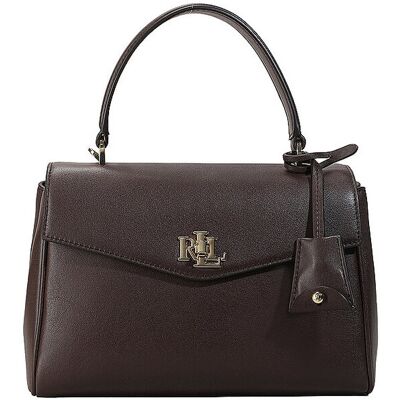 Ralph Lauren Sac en cuir - Sac à main FARRH Small marron - Publicité Ralph Lauren Sac en cuir - Sac à main FARRH Small marron - Publicité