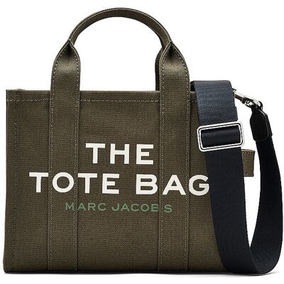 Marc Jacobs Sac - Tote Bag THE SMALL TOTE vert foncé - Publicité Marc Jacobs Sac - Tote Bag THE SMALL TOTE vert foncé - Publicité