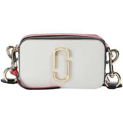 Marc Jacobs Sac en cuir - Sac bandoulière THE SNAPSHOT crème - Publicité Marc Jacobs Sac en cuir - Sac bandoulière THE SNAPSHOT crème - Publicité