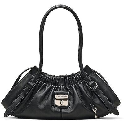 Marc Jacobs Sac en cuir - Sac bandoulière THE SATCHEL noir - Publicité Marc Jacobs Sac en cuir - Sac bandoulière THE SATCHEL noir - Publicité
