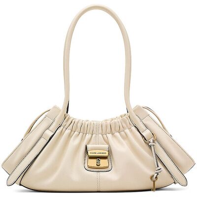 Marc Jacobs Sac en cuir - Sac bandoulière THE SATCHEL crème - Publicité Marc Jacobs Sac en cuir - Sac bandoulière THE SATCHEL crème - Publicité