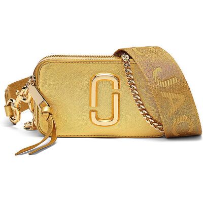 Marc Jacobs Sac en cuir - Sac bandoulière THE SNAPSHOT or - Publicité Marc Jacobs Sac en cuir - Sac bandoulière THE SNAPSHOT or - Publicité