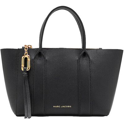 Marc Jacobs Sac en cuir - Cabas THE SMALL WORK TOTE noir - Publicité Marc Jacobs Sac en cuir - Cabas THE SMALL WORK TOTE noir - Publicité