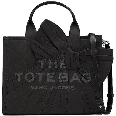 Marc Jacobs Sac - Tote Bag THE MEDIUM TOTE noir - Publicité Marc Jacobs Sac - Tote Bag THE MEDIUM TOTE noir - Publicité